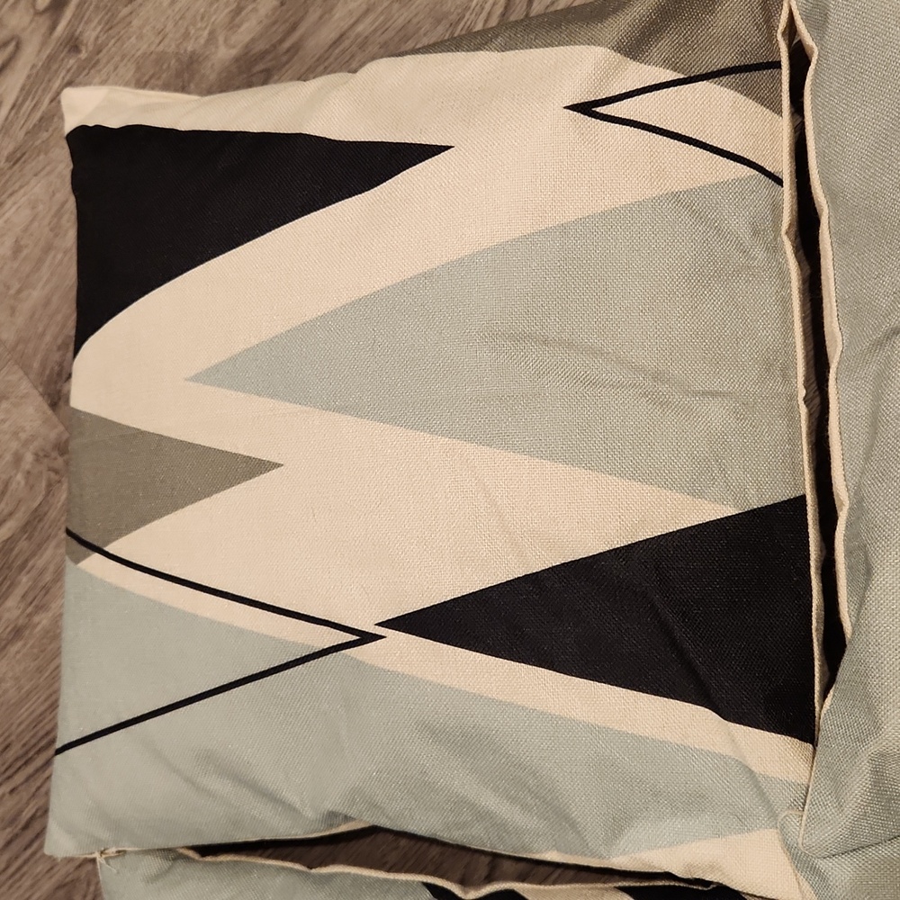 Geometric Love Throw Pillow Covers (Inserts Not Included) - Picture 3 of 6
